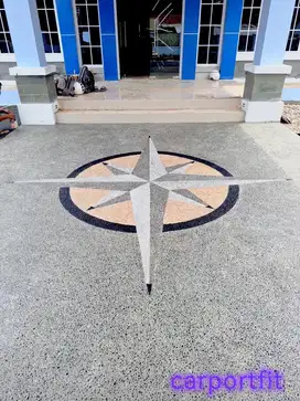carport motif garasi mobil