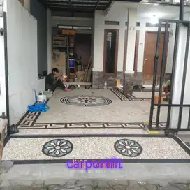 garasi mobil motif