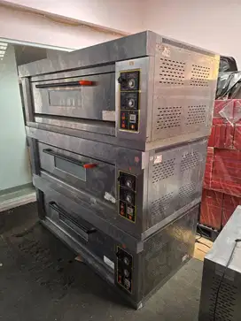 Gas Deck Oven 1 Deck 3 Tray