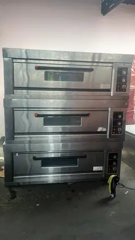 Gas Deck Oven 1 Deck 3 Tray