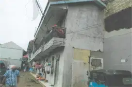 DIJUAL CEPAT BANGUNAN KONTRAKAN 2 LANTAI