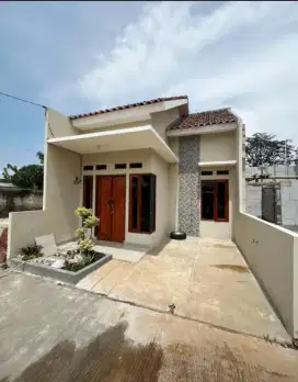 Rumah minimalis siap huni di kota Depok