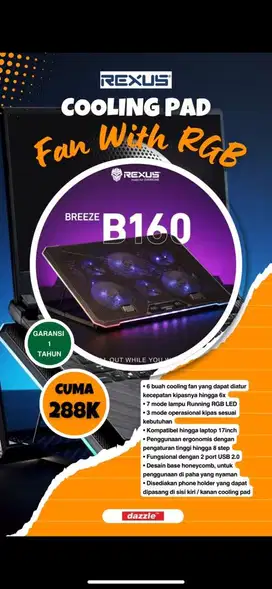 Cooling Laptop Rexus B160