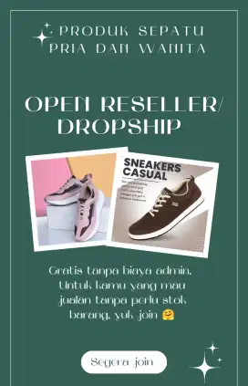 Open Dropship dan reseller