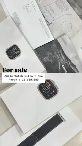 Apple Watch Ultra 2 49mm Titanium Blue/Black