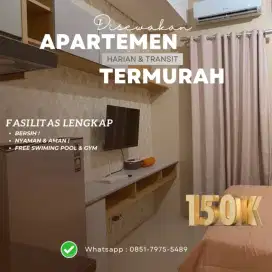 Sewa apartemen Tangerang Urbantown serua Harian Transit Termurah