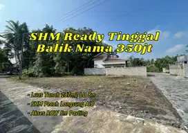 SHM Ready Tidah Perlu Nunggu Pecah, Tanah Dekat UII JL.Kaliurang