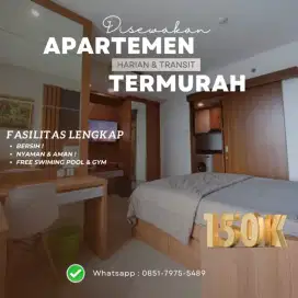 Sewa apartemen Tangerang Green lake view Harian Transit Termurah
