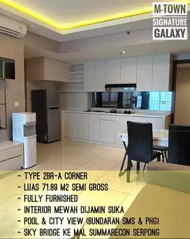 Disewakan Apartemen M Town Signature Gading Serpong