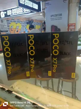 SALE POCO X7 PRO 5G 12/512 BARU FRESH