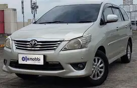 TDP 9,JT Toyota Kijang Innova 2.0 V Bensin-AT Silver 2015