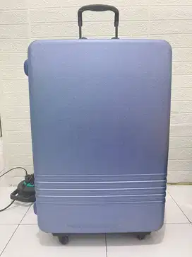 Koper Samsonite 32 inch Hard Suitcase BEKAS + 2 Gantungan Baju