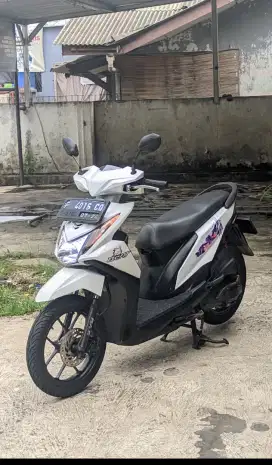 Beat FI Stater Kasar Lengkap F kota pajak plat panjang