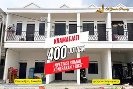 JUAL RUMAH KOST/KONTRAKAN DEKAT RSUD KRAMATJATI JAKARTA 495 JUTA