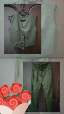 Second setelan casual butik