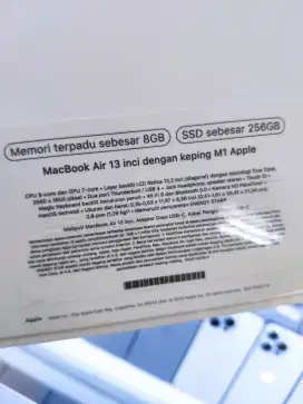 macbook air m1 256gb ibox new space grey segel 
harga net