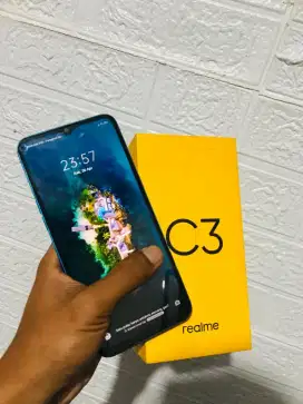 Realme C3 3/32 fullset no minus siap pake nett 500