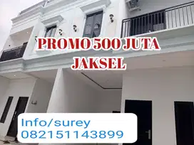 Dijual Rumah Cluster Murah Akses mobil Kebagusan pasar Minggu Jaksel