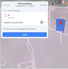 DIJUAL TANAH MURAH LANTAI 2 OCEAN VIEW DEKAT APURVA
