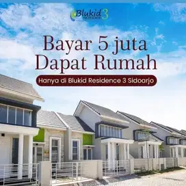 Rumah Minimalis nan Elegan di Blukid Residense 3 Sidoarjo