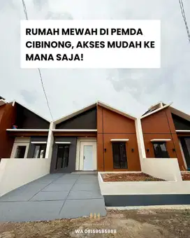 Rumah siap Huni legalitas lengkap di pemda cibinong