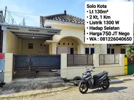 Jual Rumah Solo Kota, Dekat Manahan, Alilla Hotel, Solo Square Mall