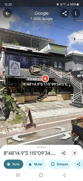 Tanah komersial pinggir jalan utama uluwatu