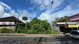 Tanah Jalan Raya Uluwatu Jalur Ramai & Setrategis Dekat Sidewalk