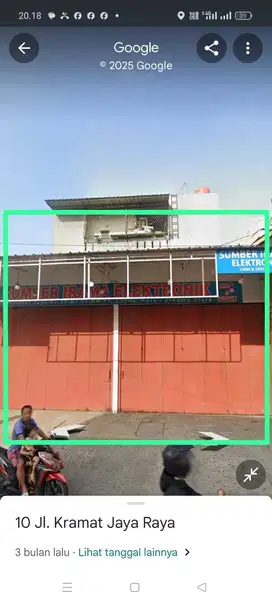 Disewakan ruko 2 lantai di koja, jakarta utara