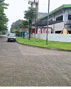 DI SEWA GUDANG TAMAN TEKNO BSD ADA MEZZANINE KANTOR RAPI ROW JL BESAR