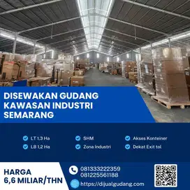 Disewakan Gudang Strategis di Semarang – Luas 13.000 m²,