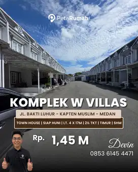 Jual Rumah Tipe Townhouse Semi Furnish Daerah Bakti Luhur