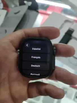 Apple Watch ultra 2 black ex ibox garansi on nov 2025 
bh 100