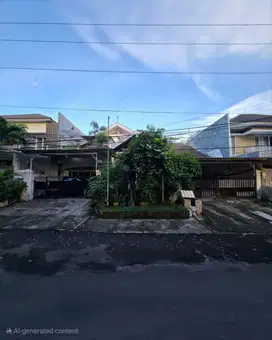 Rumah Kertajaya Indah  STRATEGIS BOULEVARD POOL Garasi 2, carport 4