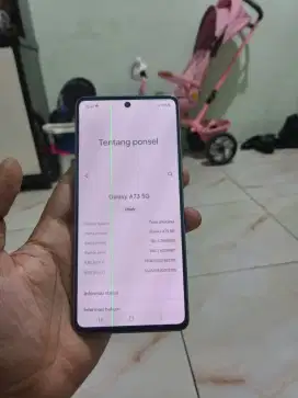 Samsung a73 ram 8/256 5G batangan mulus