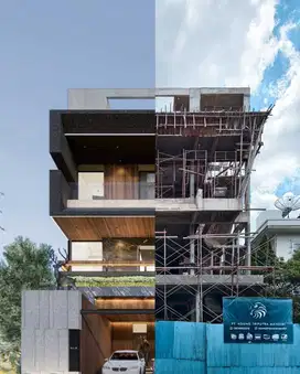 DIJUAL RUMAH MEWAH & LUAS DI KATAMARAN INDAH UK 12X25 4LT POOL + LIFT