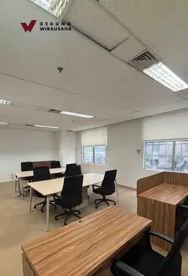 SEWA KANTOR DI WIRAUSAHA BUILDING KUNINGAN FURNISHED LUAS 85 SQM