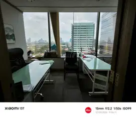 SEWA KANTOR FURNISHED DI PALMA ONE BUILDING LUAS 42 SQM