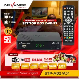 STB AdvanceSTP A01 Receiver TV DIGITAL Set Top Box
DVB T2 Tuner