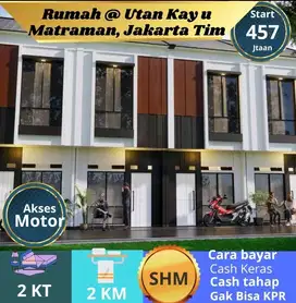 DiJual Rumah Murah Meriah SHM 5 menit Universitas UNJ utan kayu