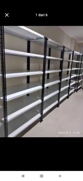 RAK BESI RAK BUKU RAK KANTOR