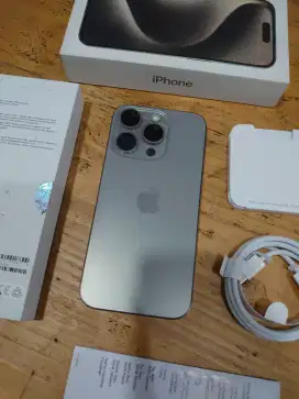 Iphone 15 pro 128 ibox natural titanium bh 100 grs on nov 2025