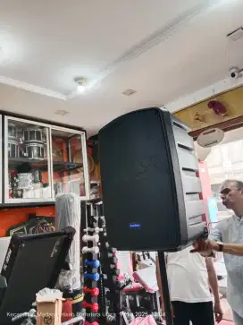 Speaker bluetooth Baretone 15inci cicilan cukup bawa KTP