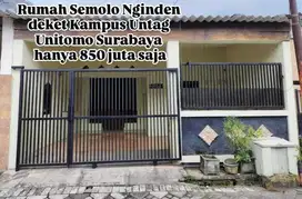 Dijual Cepat Rumah 1 Lantai Semolo Dekat Manyar, Nginden
