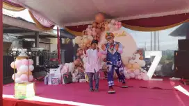 Paket ulang tahun Gresik terlengkap dan harga terjangkau badut sulap