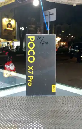 BARU...POCO X7 Pro 5G RAM 12/512 SEGEL/GARANSI RESMI.