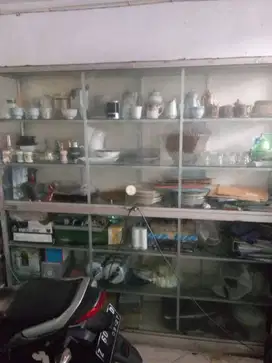 Etalasa Kaca Alumunium