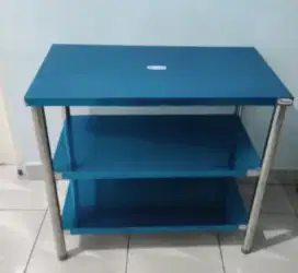 Meja stainless 3 tingkat