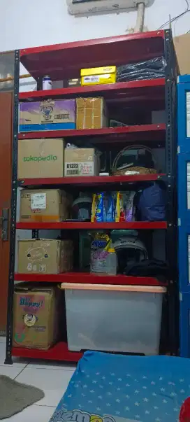 RAK BESI 7 SUSUN BEKAS