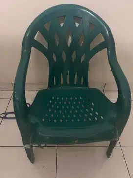 Kursi sandar plastik